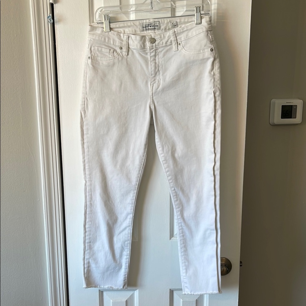 Lucky Brand Women's White Hayden Skinny Jeans